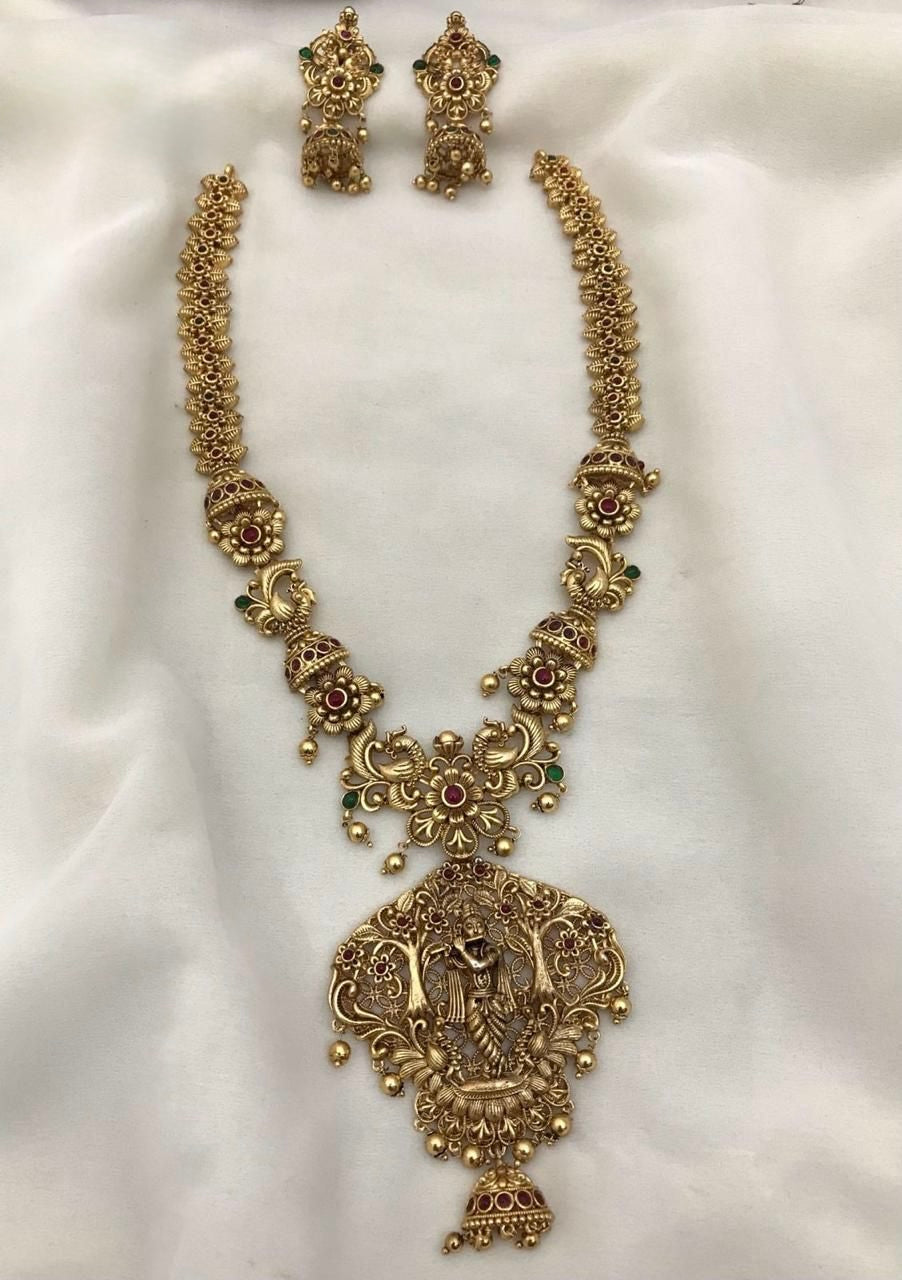 Premium matt finish Krishna haram