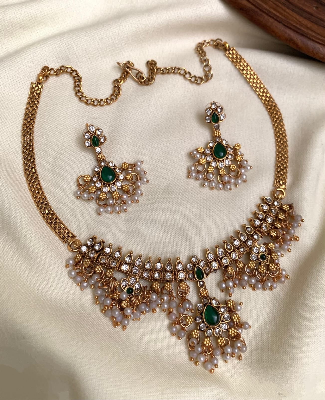 Premium rice Pearl necklace