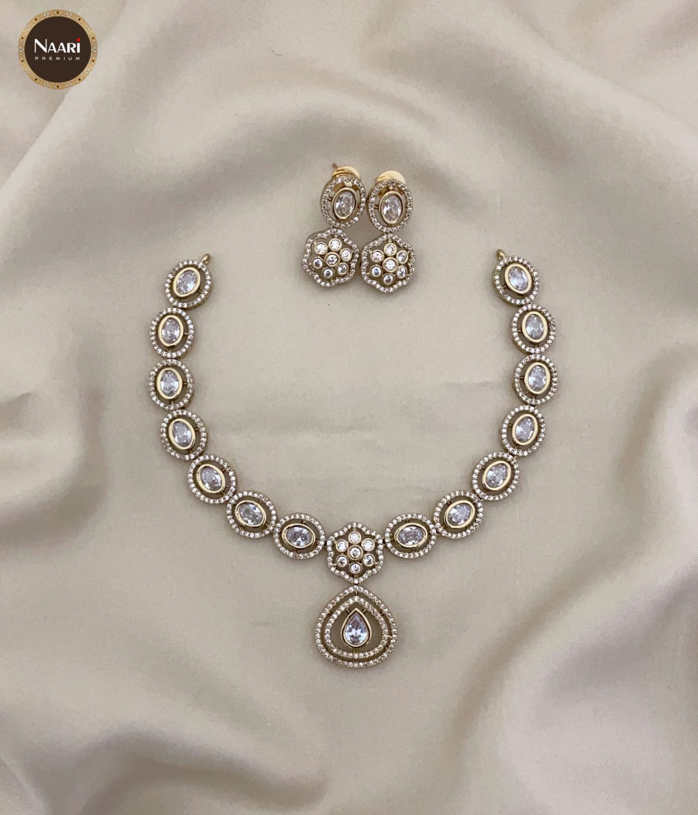 Diamond polki Necklace
