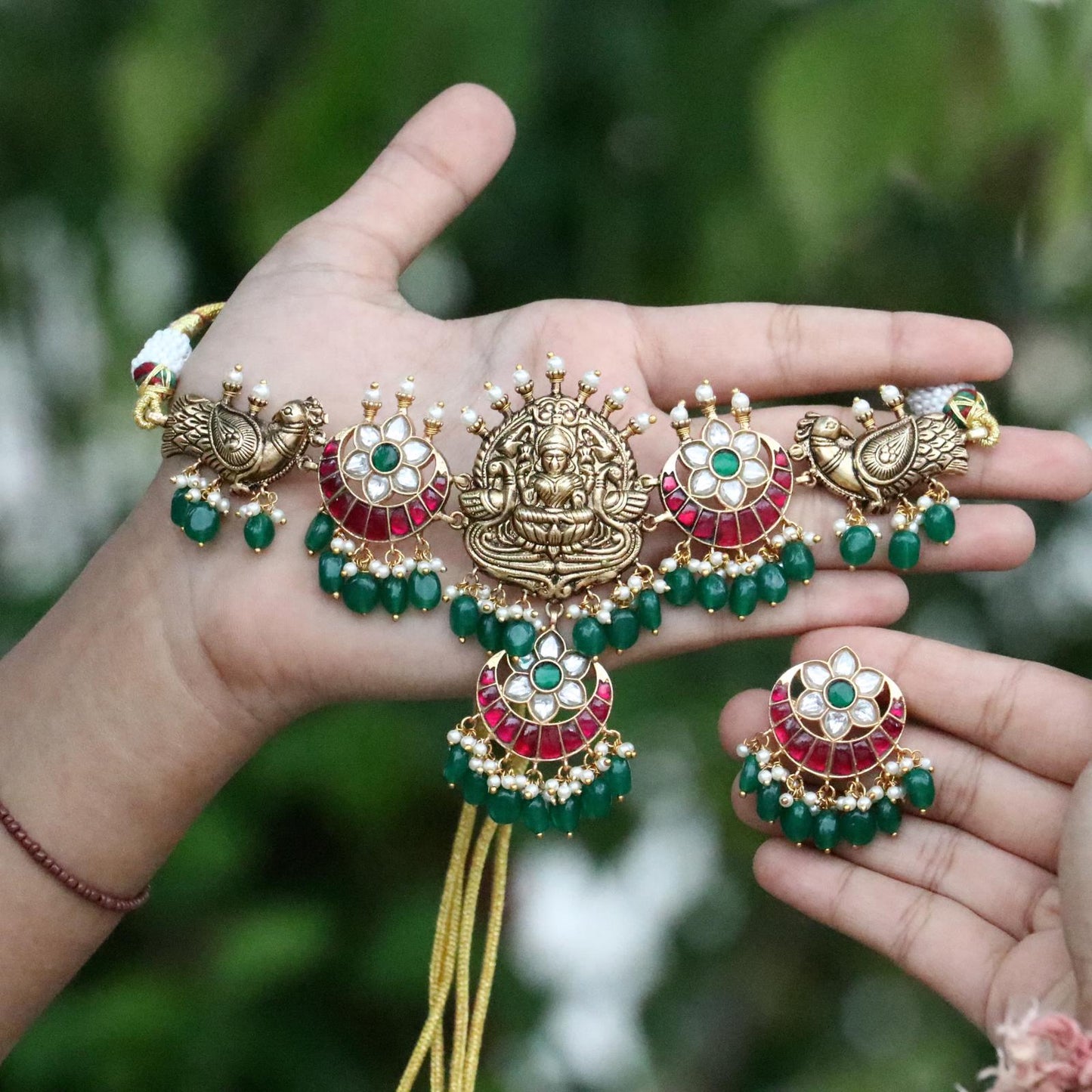 Divine Lakshmi Jadau choker