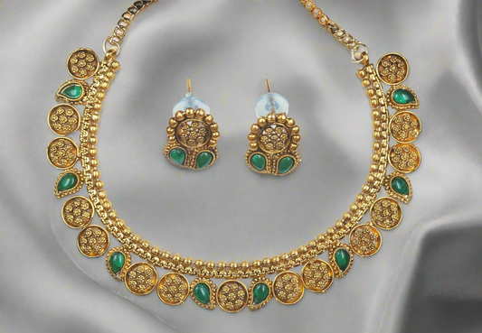 Kaasu necklace green