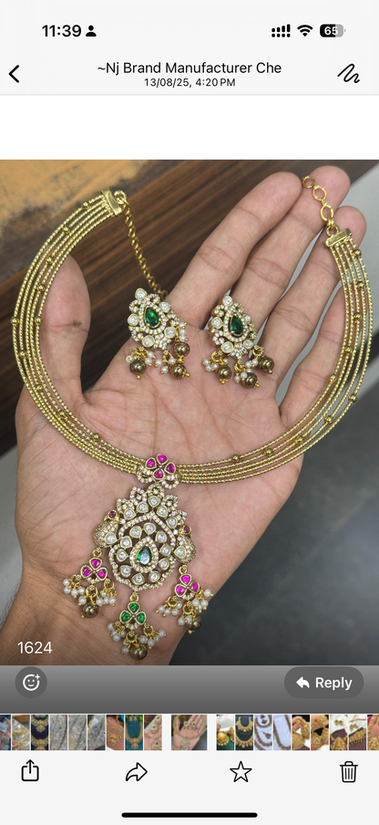 Premium mansonite Hasili necklace