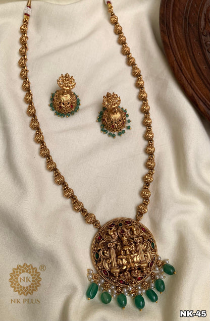 Premium antique finish Lakshmi haram