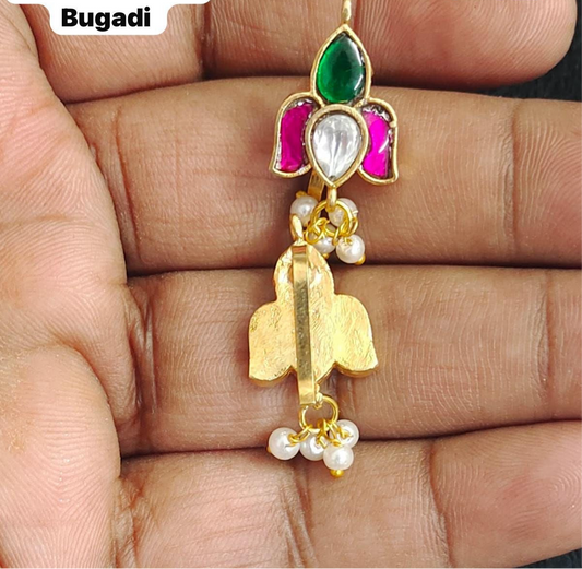 Premium jadau Kundan bugadi