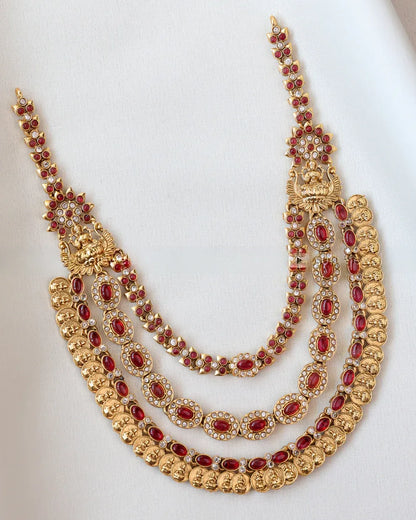 Premium 3 layer Lakshmi haram
