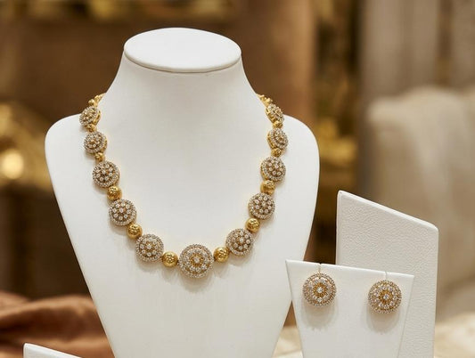 Premium royal diamond necklace