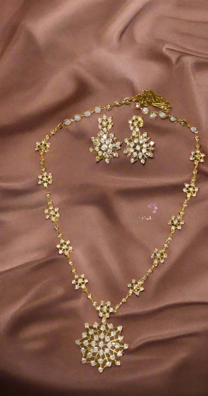 Premium Ad diamond replica necklace