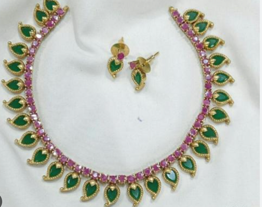 Premium ruby and emerald gold replica finish