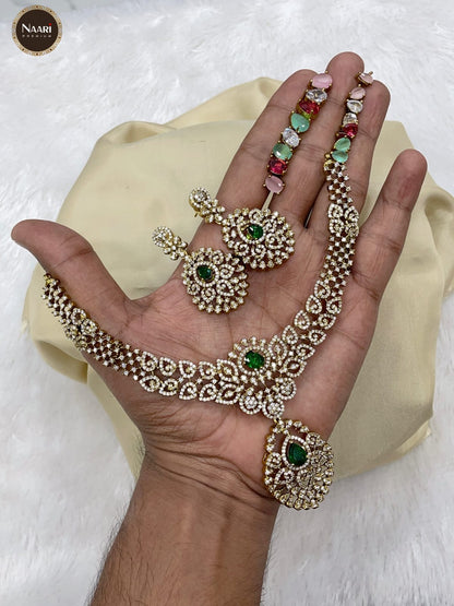 Premium diamond customisable necklace