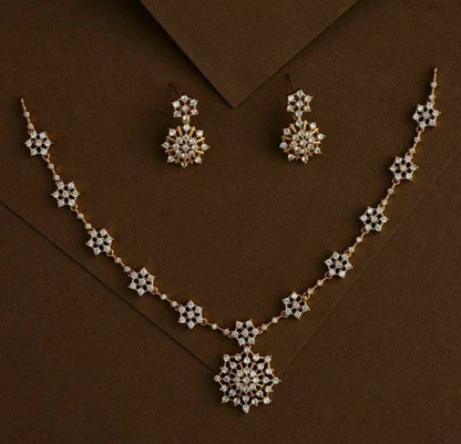 Premium Ad diamond replica necklace