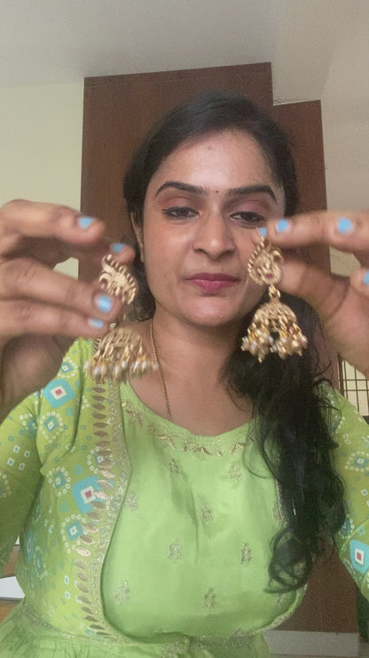Divine Lakshmi Bridal Necklace Haram Set