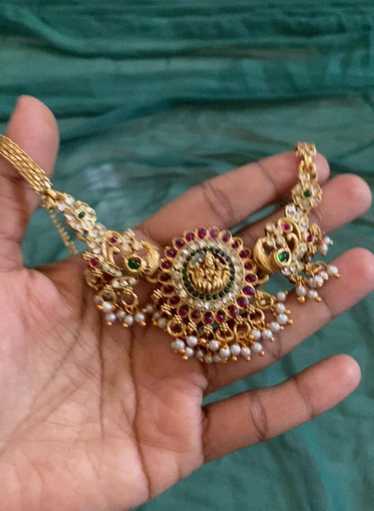 Premium rice beads kemp Pearl choker